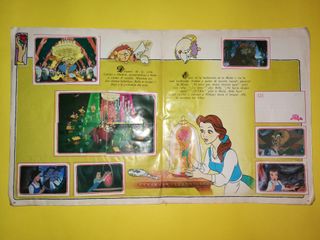 Album de cromos La Bella y la Bestia Disney Panini