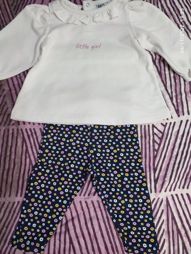 conjunto talla 9 a 12 meses 