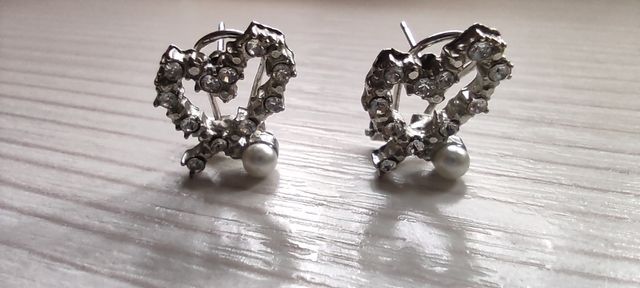 Pendientes en forma de corazón
