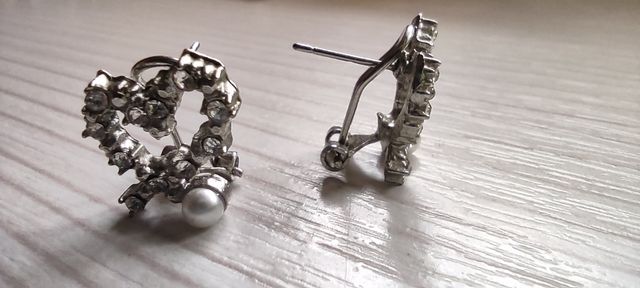 Pendientes en forma de corazón