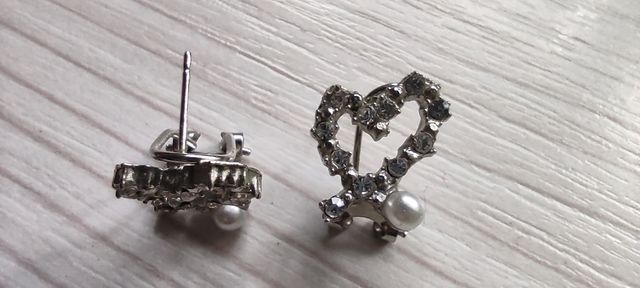 Pendientes en forma de corazón