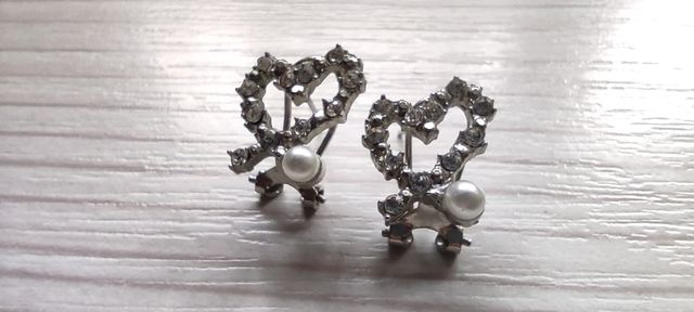 Pendientes en forma de corazón