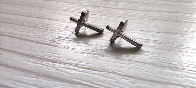 Pendientes cruz