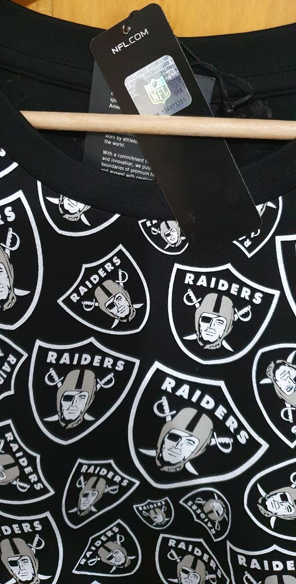 CAMISETA RAIDERS ORIGINAL A ESTRENAR XXL DE U.S.A