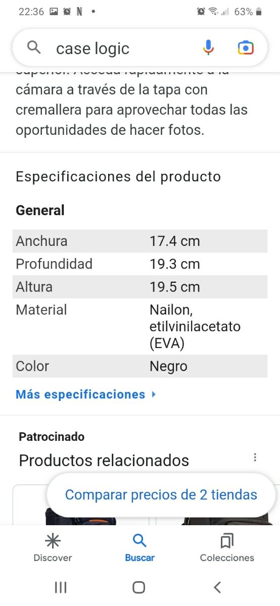 Borsa per attrezzatura fotografica.