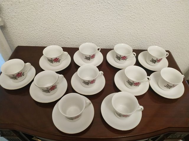 Juego de café antiguo