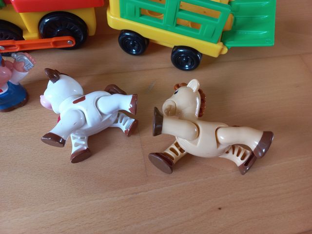 Juguete tren animales