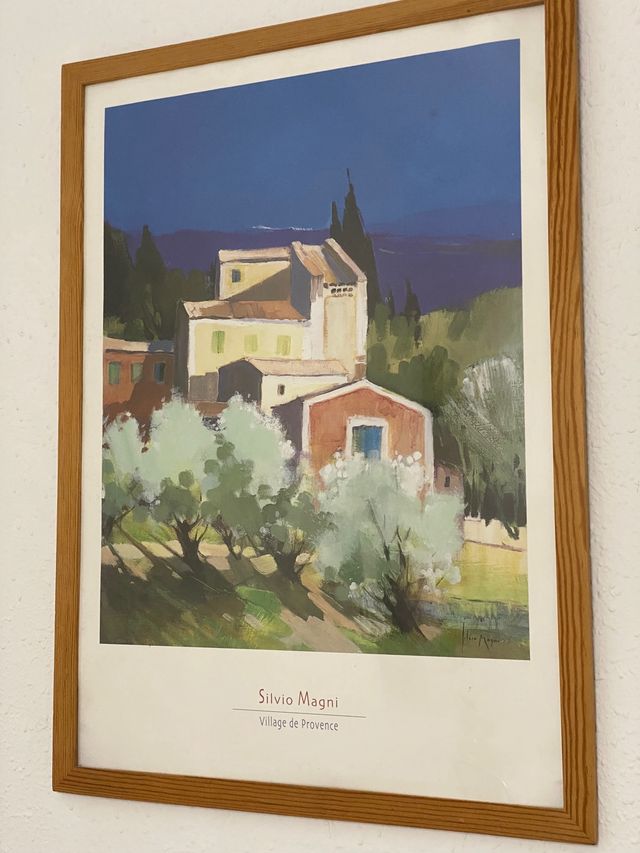 Pintura del arte del pintor Silvio Magni