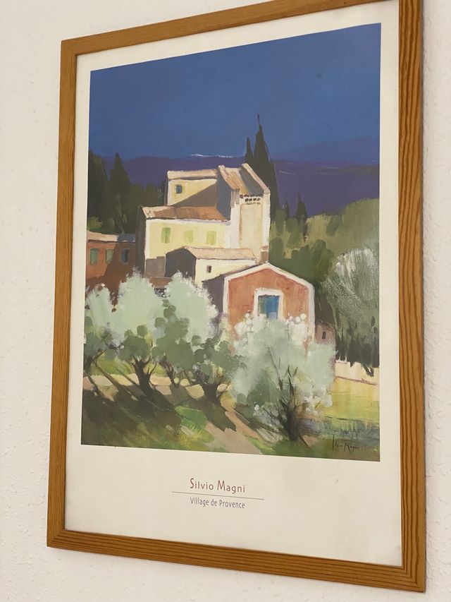 Pintura del arte del pintor Silvio Magni