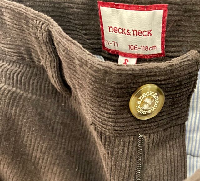 Pantalón de Pana Marrón A Estrenar