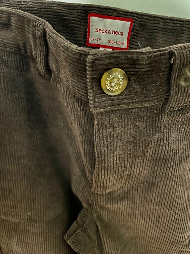 Pantalón de Pana Marrón A Estrenar