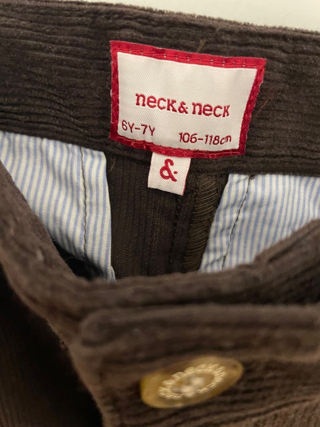 Pantalón de Pana Marrón A Estrenar