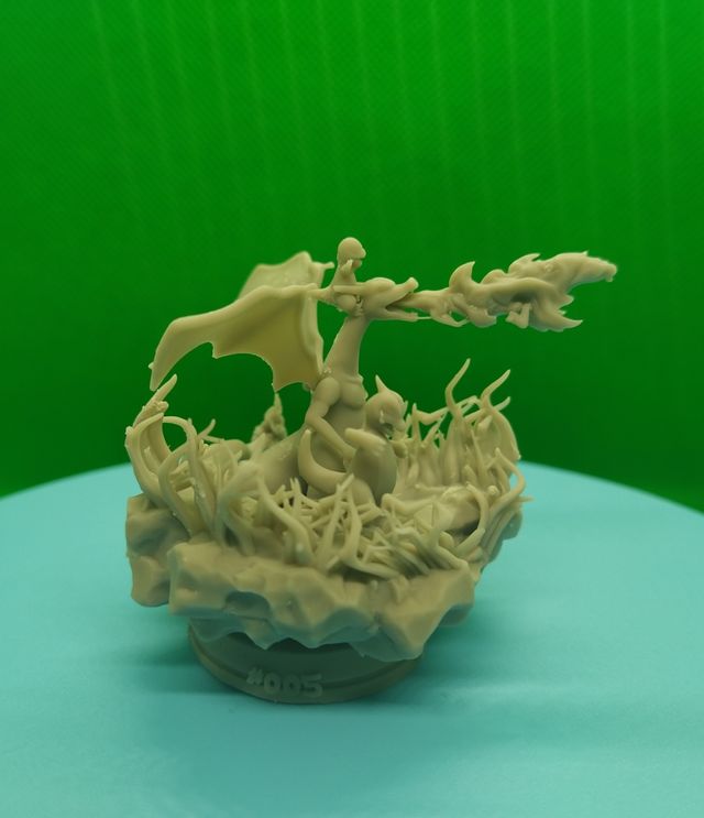 diorama charizard 3d