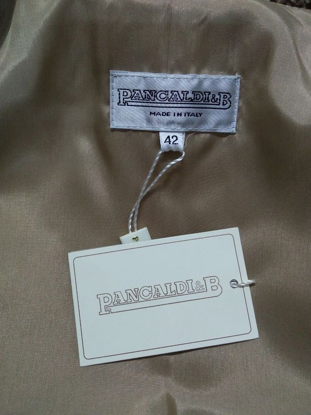 Chaqueta Bomber de Seda Pantalón Morado Pancaldi