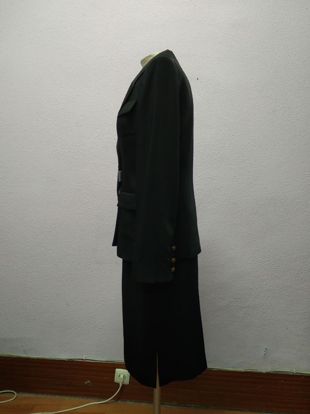 Traje Falda Negro Saint Honore