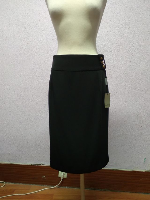 Traje Falda Negro Saint Honore