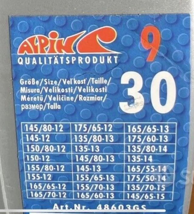 Catene da neve Alpin 9mm