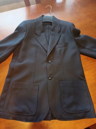 Chaqueta de vestir niño azul marino.T 9/10