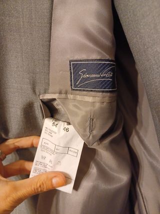 traje de hombre