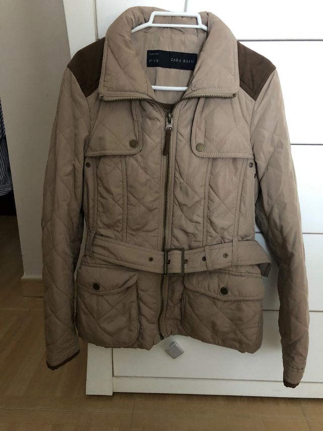 Chaquetón Talla M (38) Zara