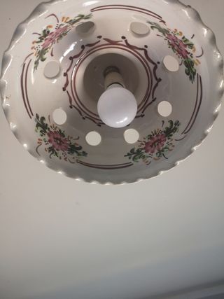 lampara ceramica de cocina