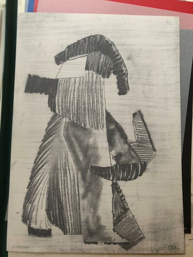 Litografía Francisco Leiro