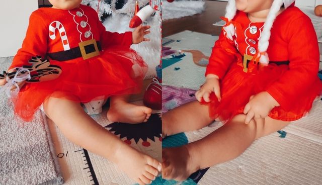 disfraz de Mamá Noel