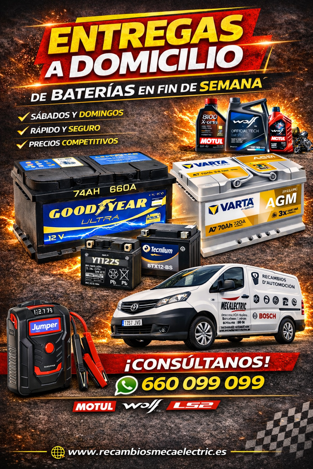 BATERIA COCHE GOODYEAR 50AH 420EN GBS 505010
