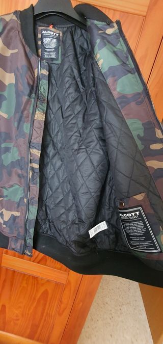 Chaqueta bomber hombre