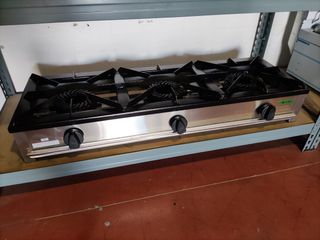 COCINA A GAS TRES FUEGOS SOBREMESA 
