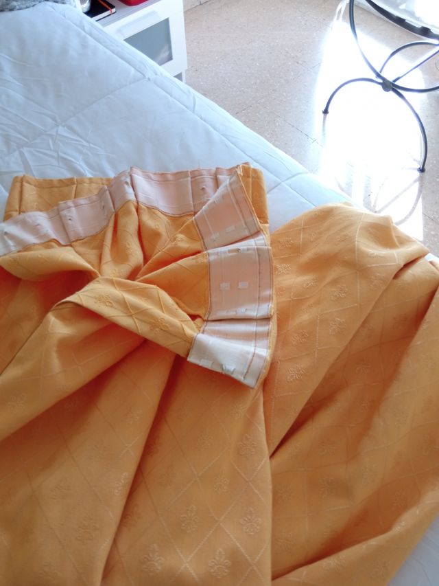 cortina tapicería, algodón.