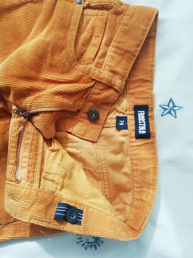 Pantalón largo pana, Freestyle, 7-8 años