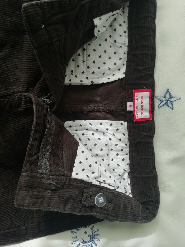 Pantalón pana Neck&Neck, 6-7 años