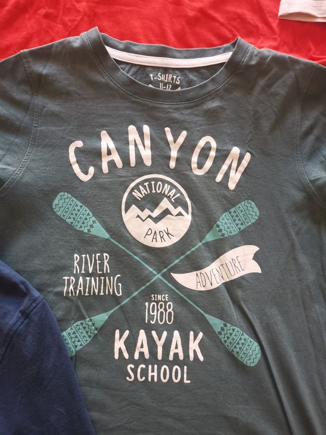 camisetas manga larga 11-12 años
