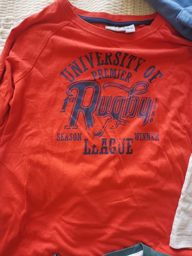 camisetas manga larga 11-12 años