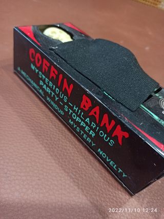 Hucha 1960 Coffin Bank Japón