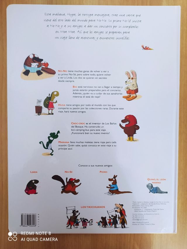 El fabuloso viaje de No-No y sus amigos.