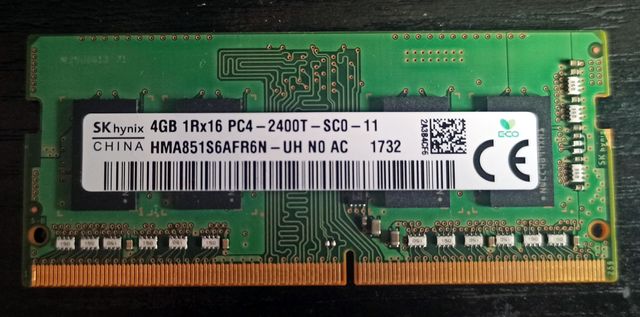 Memoria RAM SO-DIMM 4GB DDR4-2400 (PC4-19200)