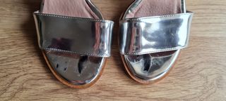 Sandalias de Fiesta Plateadas