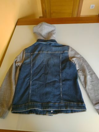 Cazadora vaquera 12/13 años Denim T:158 Combinada