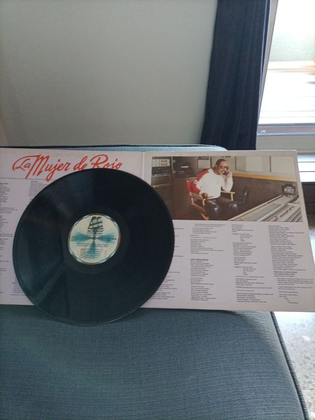 disco vinilo la Mujer de Rojo