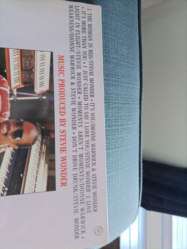 disco vinilo la Mujer de Rojo