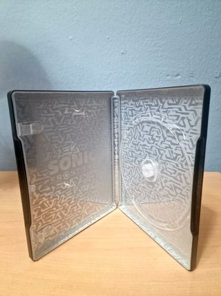 SONIC FRONTIERS + STEELBOOK. NUEVO