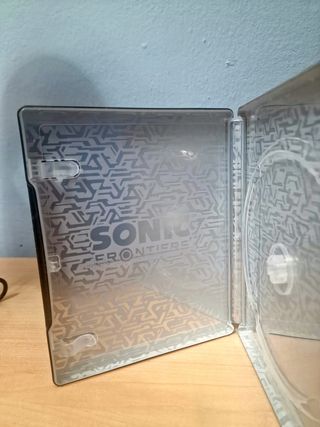 SONIC FRONTIERS + STEELBOOK. NUEVO