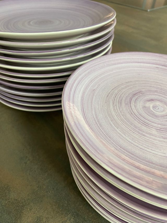 Platos El Corte Inglés postre, varios colores