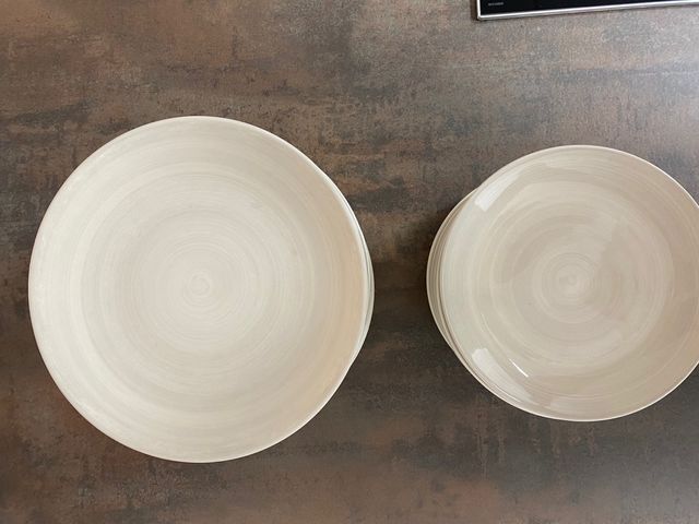 Platos de varios colores, El Corte Inglés