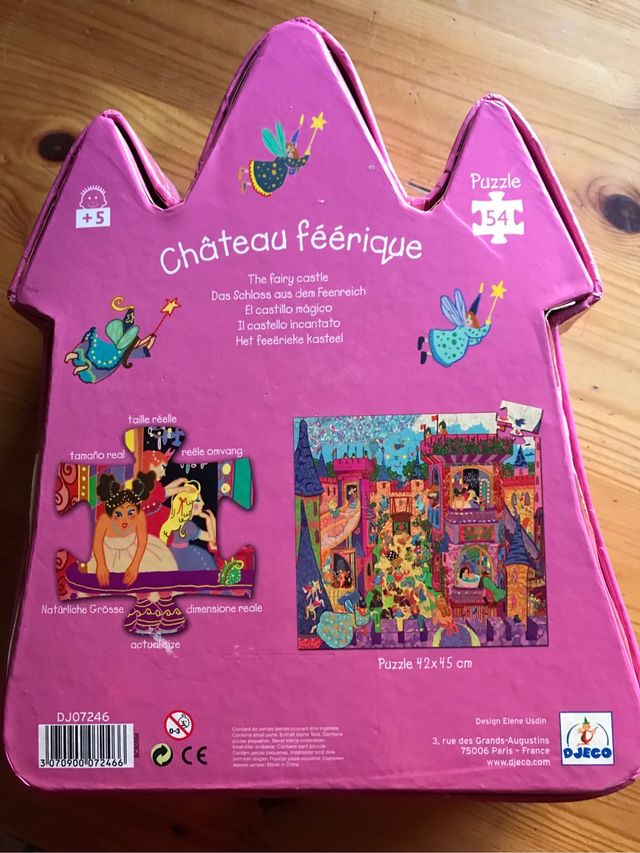 Puzzle Djeco. Castillo 