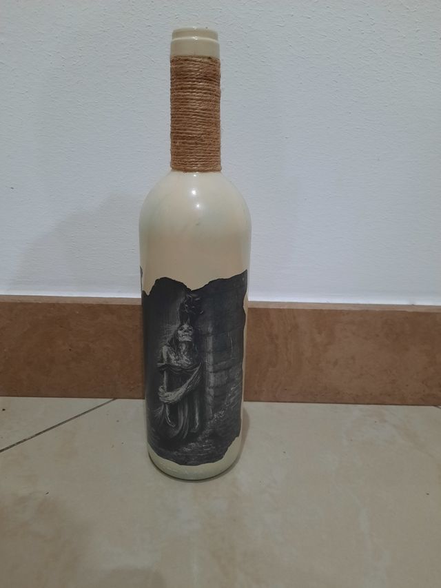 Bottiglia decorata