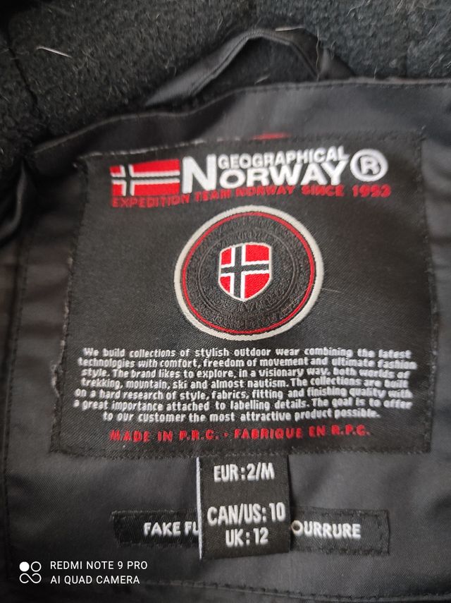 CHAQUETA NORWAY GEOGRAPHICAL (ORIGINAL)