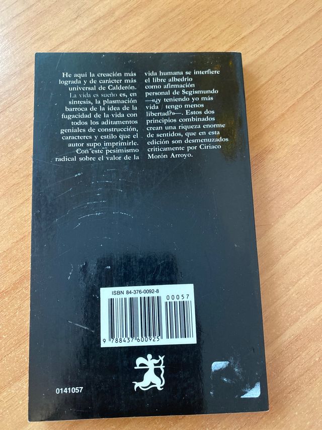 La vida es sueño, Calderón de la Barca